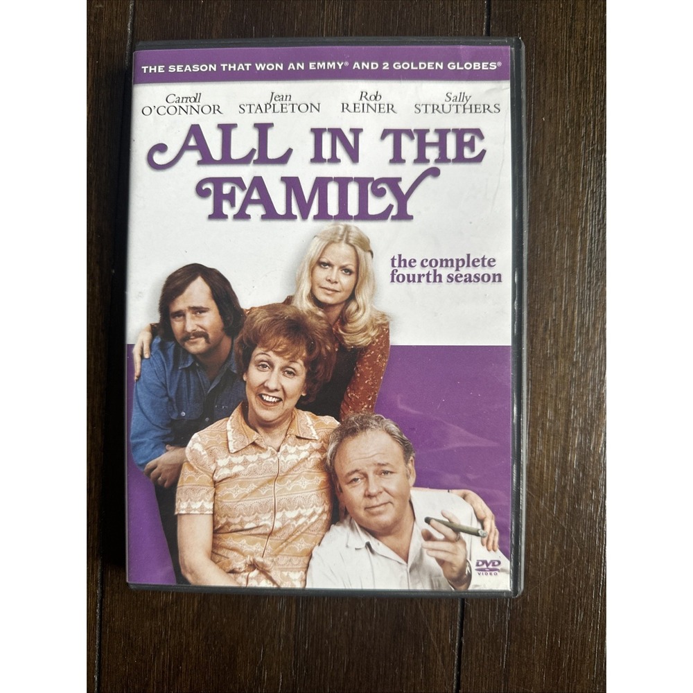 All in the Family - The Complete Fourth Season (3-Disc DVD Set, 2009) Sealed